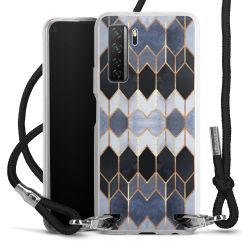 Carry Case Transparent Fabric black/silver