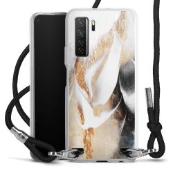 Carry Case Transparent Fabric black/silver