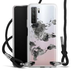 Carry Case Transparent Fabric black/silver