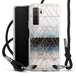 Carry Case Transparent Fabric black/silver