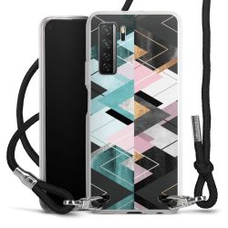 Carry Case Transparent Fabric black/silver