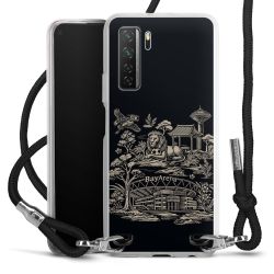 Carry Case Stoff schwarz/silber