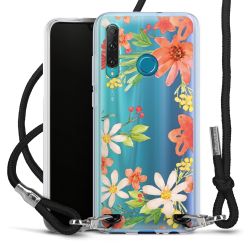 Carry Case Transparent Fabric black/silver