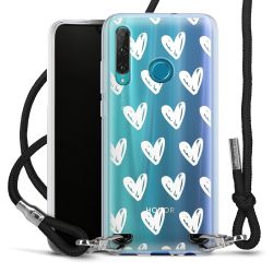 Carry Case Transparent Fabric black/silver