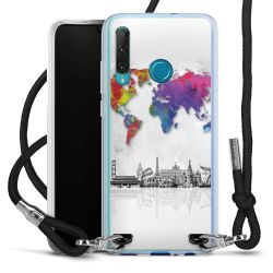 Carry Case Transparent Fabric black/silver