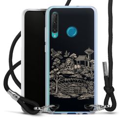 Carry Case Stoff schwarz/silber