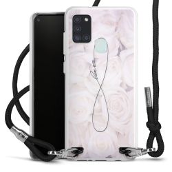 Carry Case Transparent Fabric black/silver