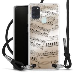 Carry Case Transparent Fabric black/silver