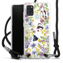 Carry Case Transparent Fabric black/silver