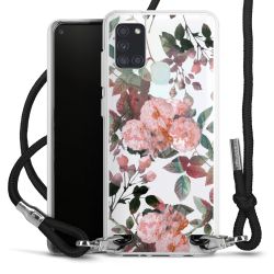 Carry Case Transparent Fabric black/silver