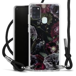 Carry Case Transparent Fabric black/silver