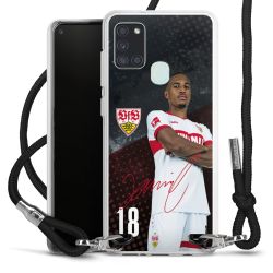 Carry Case Stoff schwarz/silber