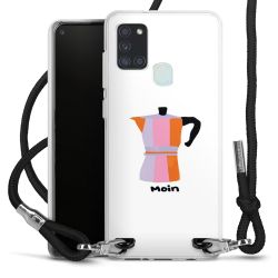 Carry Case Stoff schwarz/silber