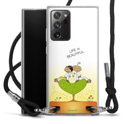 Carry Case Stoff schwarz/silber