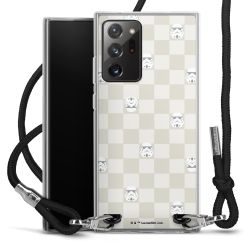 Carry Case Stoff schwarz/silber