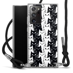 Carry Case Stoff schwarz/silber