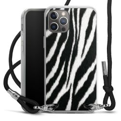 Carry Case Transparent Fabric black/silver