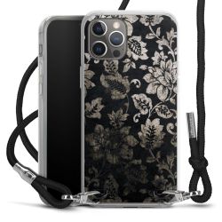 Carry Case Transparent Fabric black/silver