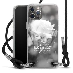 Carry Case Transparent Fabric black/silver