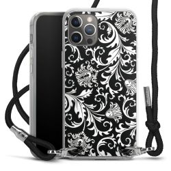 Carry Case Transparent Fabric black/silver