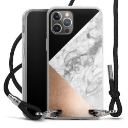 Carry Case Transparent Fabric black/silver