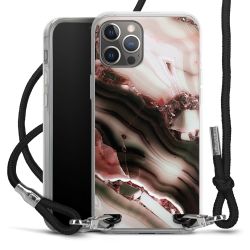 Carry Case Transparent Fabric black/silver