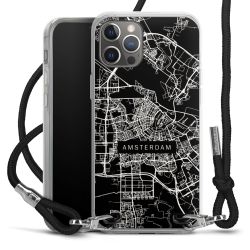 Carry Case Transparent Fabric black/silver