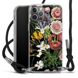 Carry Case Transparent Fabric black/silver