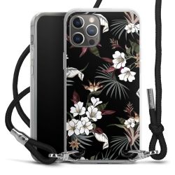 Carry Case Transparent Fabric black/silver