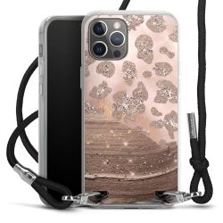 Carry Case Transparent Fabric black/silver