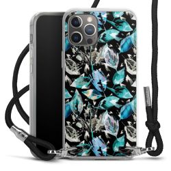 Carry Case Transparent Fabric black/silver