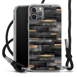 Carry Case Transparent Fabric black/silver