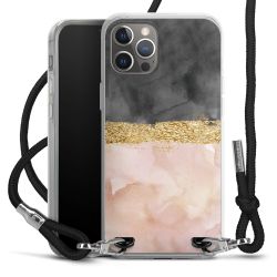 Carry Case Transparent Fabric black/silver