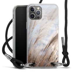 Carry Case Transparent Fabric black/silver