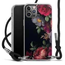 Carry Case Transparent Fabric black/silver