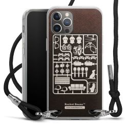 Carry Case Stoff schwarz/silber