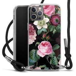 Carry Case Transparent Fabric black/silver