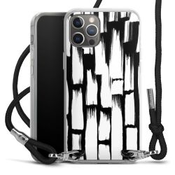 Carry Case Transparent Fabric black/silver