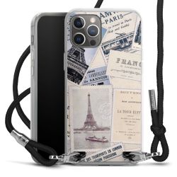 Carry Case Transparent Fabric black/silver