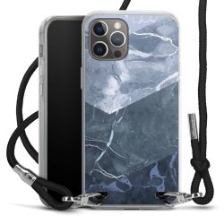 Carry Case Transparent Fabric black/silver