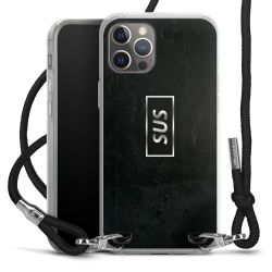 Carry Case Transparent Fabric black/silver