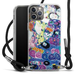 Carry Case Transparent Fabric black/silver