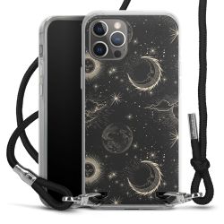 Carry Case Transparent Fabric black/silver