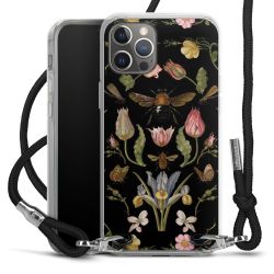 Carry Case Transparent Fabric black/silver