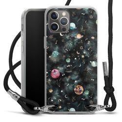 Carry Case Transparent Fabric black/silver