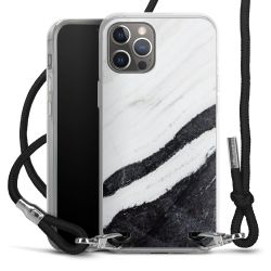 Carry Case Transparent Fabric black/silver