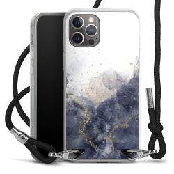 Carry Case Transparent Fabric black/silver