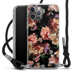 Carry Case Transparent Fabric black/silver