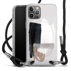 Carry Case Transparent Fabric black/silver