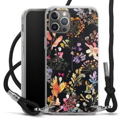 Carry Case Transparent Fabric black/silver